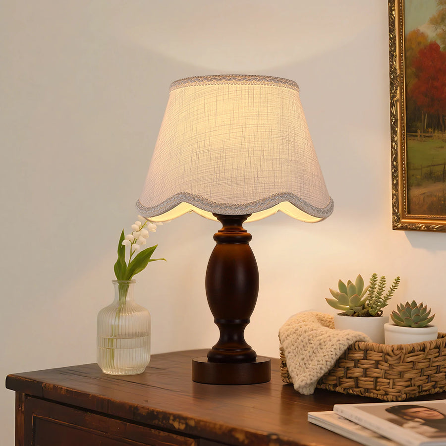 NOYA – Lampe de Chevet en Bois Massif