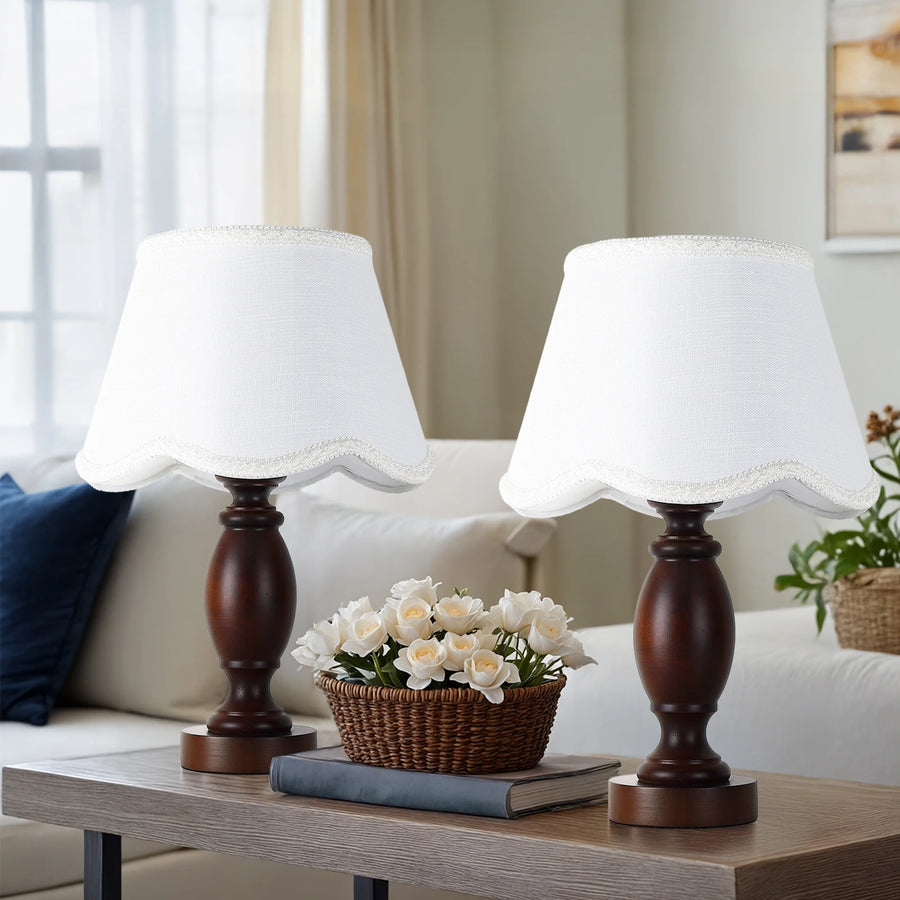 NOYA – Lampe de Chevet en Bois Massif