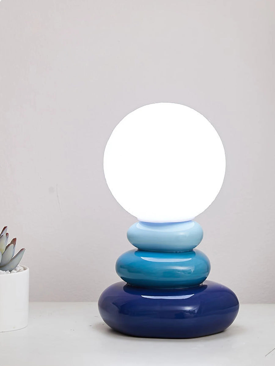GALEA – Lampe de Chevet en Céramique Colorée