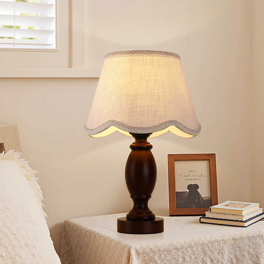 NOYA – Lampe de Chevet en Bois Massif
