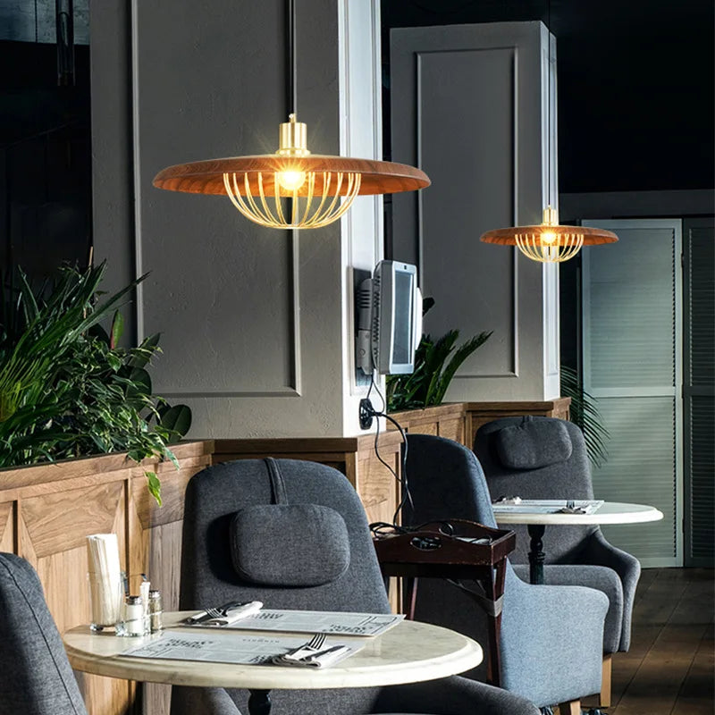 KASA – Suspension Bois Nordique Design