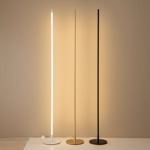HALO – Lampadaire Nordique Doré Dimmable