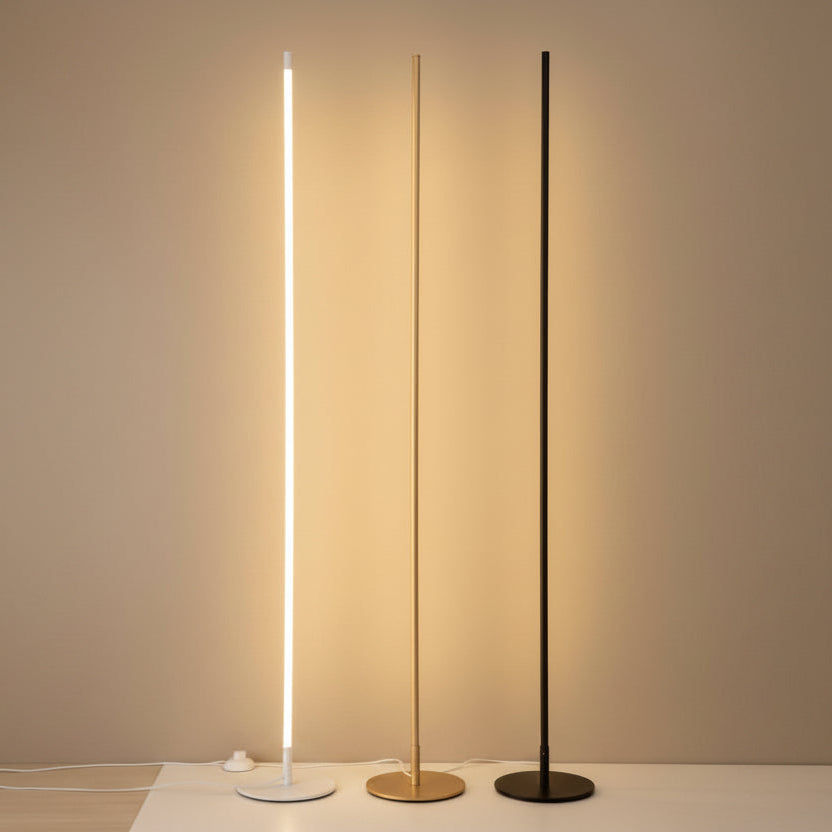 HALO – Lampadaire Nordique Doré Dimmable