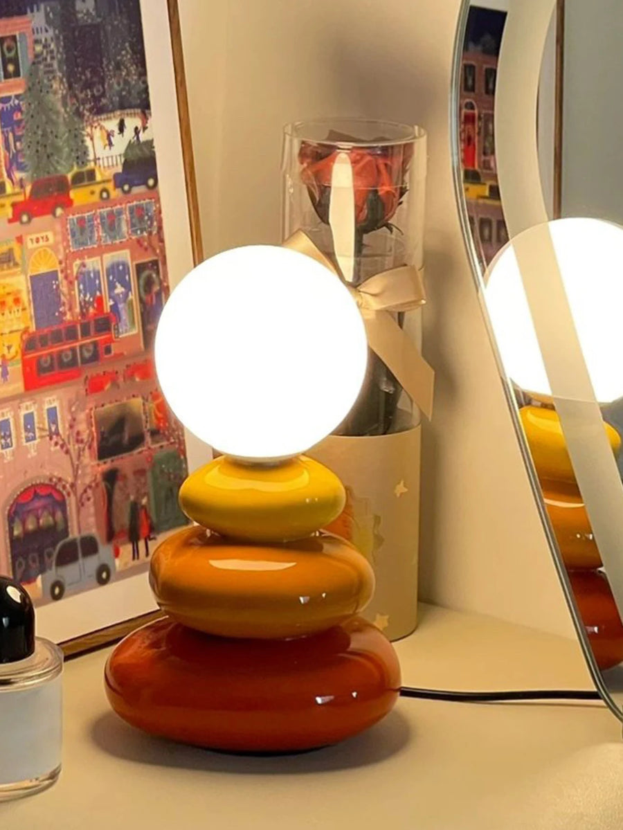 GALEA – Lampe de Chevet en Céramique Colorée