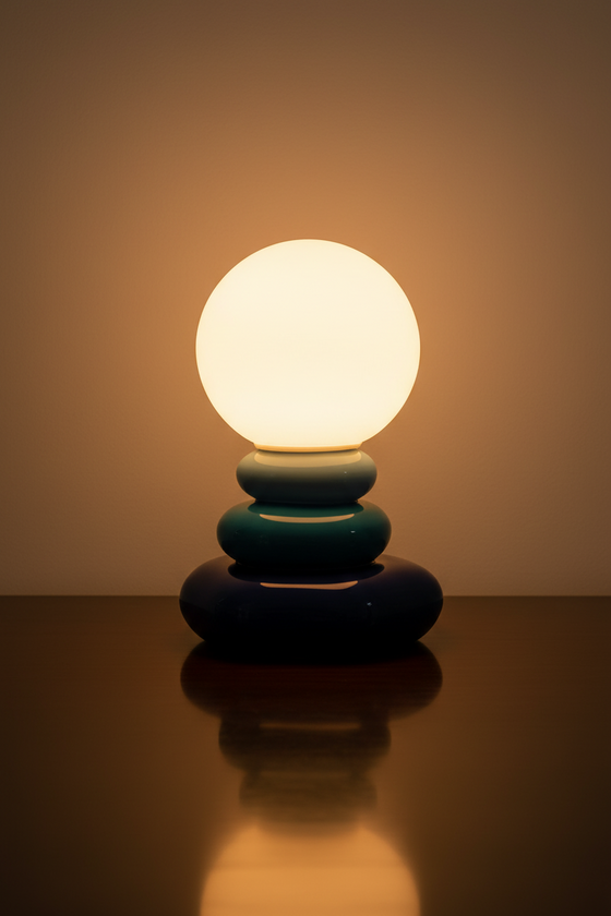 GALEA – Lampe de Chevet en Céramique Colorée