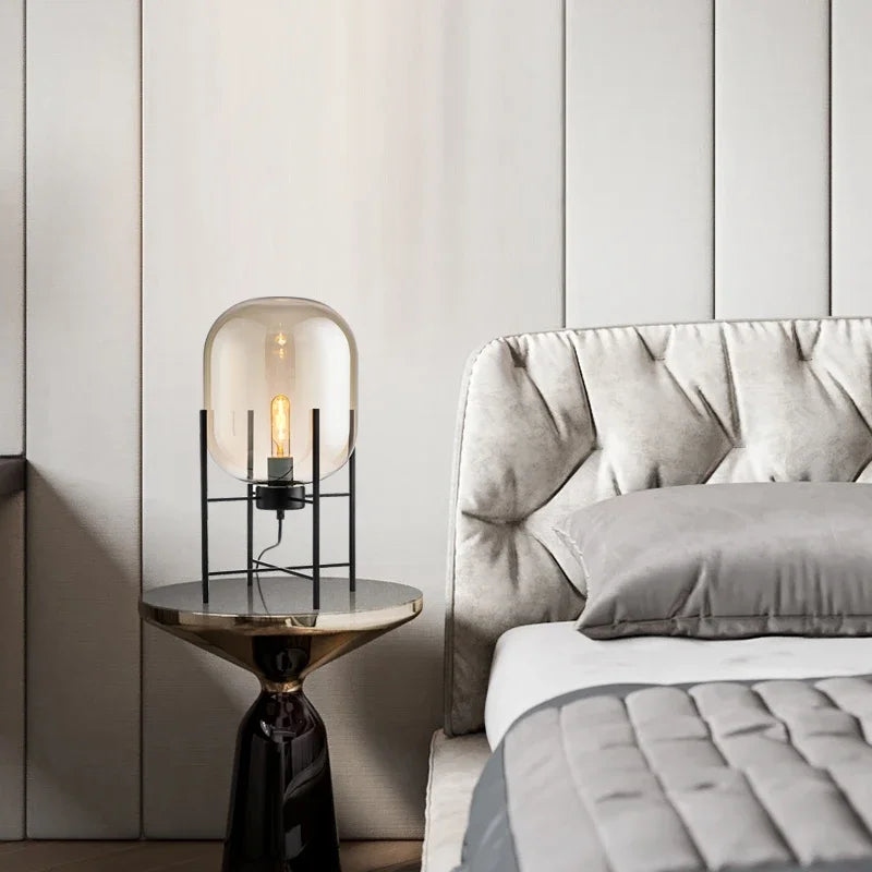 VERSA – Lampe de Table Verre Postmoderne