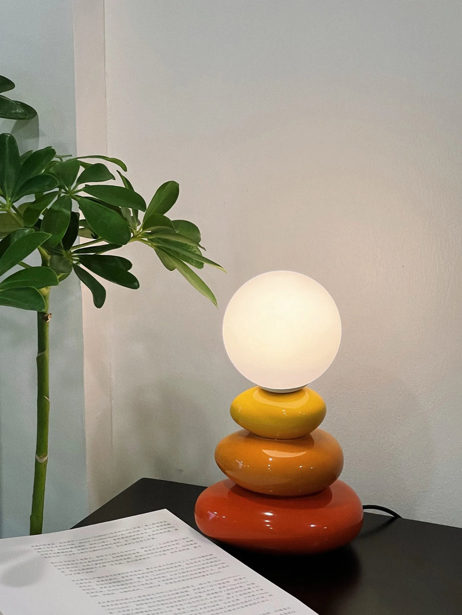 GALEA – Lampe de Chevet en Céramique Colorée