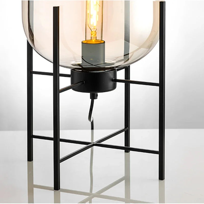 VERSA – Lampe de Table Verre Postmoderne