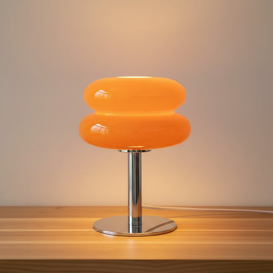MACARON – Lampe de Table Macaron en Verre
