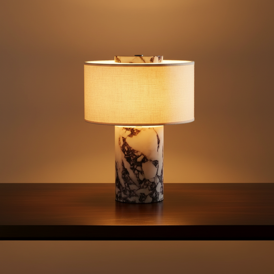 AUREA – Lampe de Chevet en Marbre Naturel Luxe