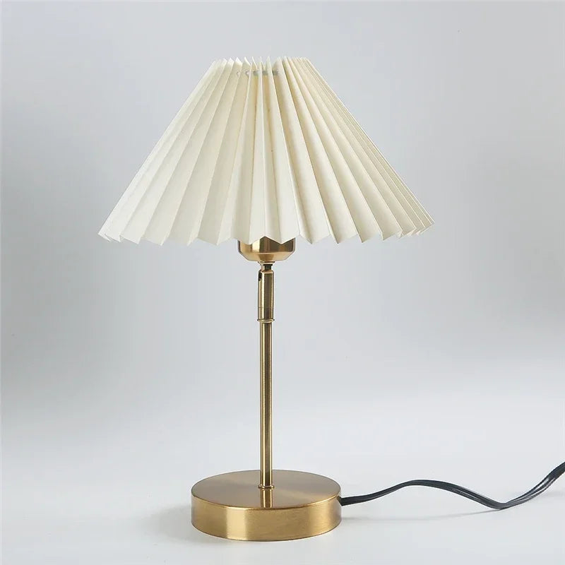 PLISSA – Lampe de Bureau Plissée Ajustable