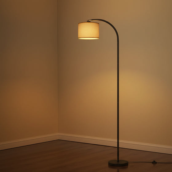 ORELA – Lampadaire Liseuse Orientable en Lin