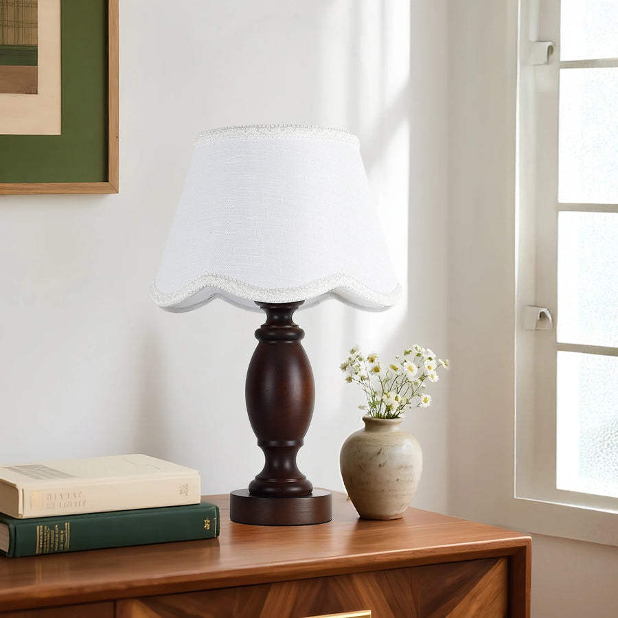 NOYA – Lampe de Chevet en Bois Massif
