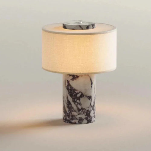 AUREA – Lampe de Chevet en Marbre Naturel Luxe