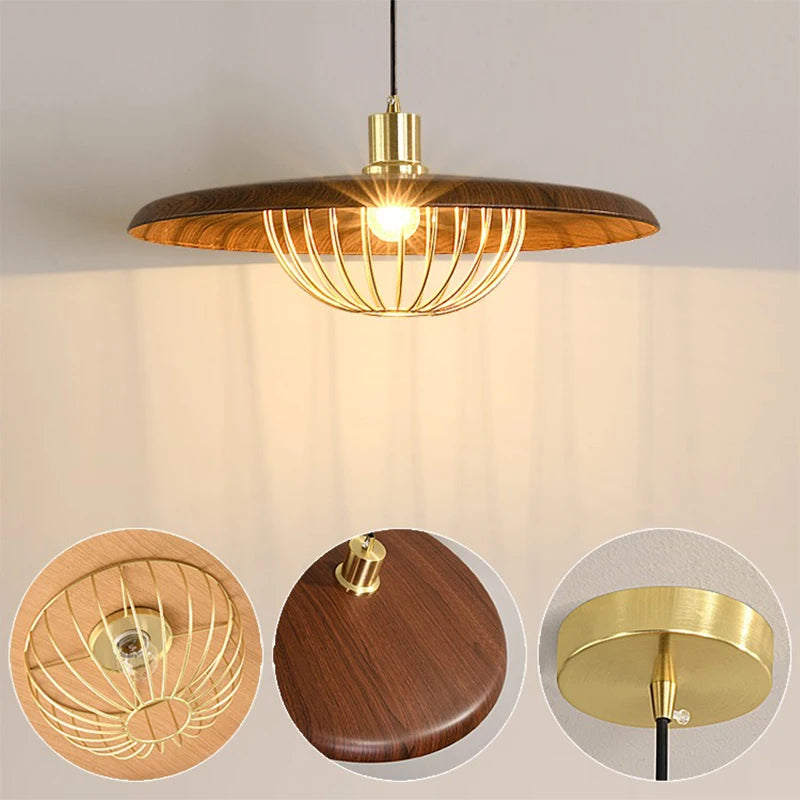 KASA – Suspension Bois Nordique Design