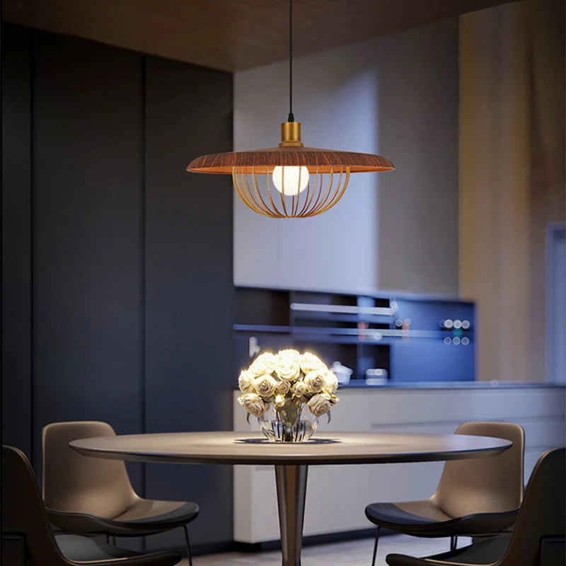 KASA – Suspension Bois Nordique Design