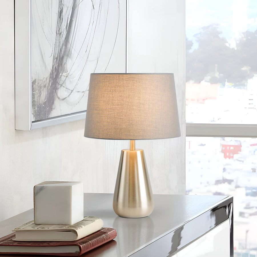 METRA – Lampe de Bureau Minimaliste en Métal
